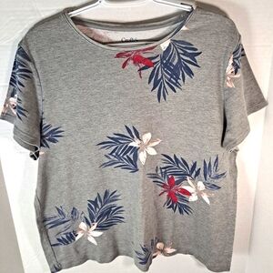 Croft and Barrow women's floral top XXL